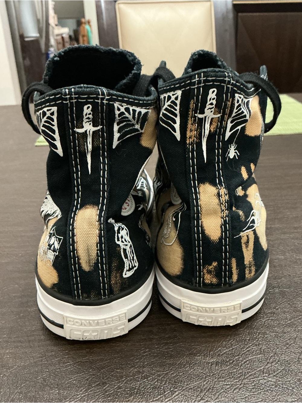 Converse CTAS Pro Sean Pablo Bleach High Top Skate Shoes 7.5 Women/ Men’s 5.5 - Picture 3 of 15
